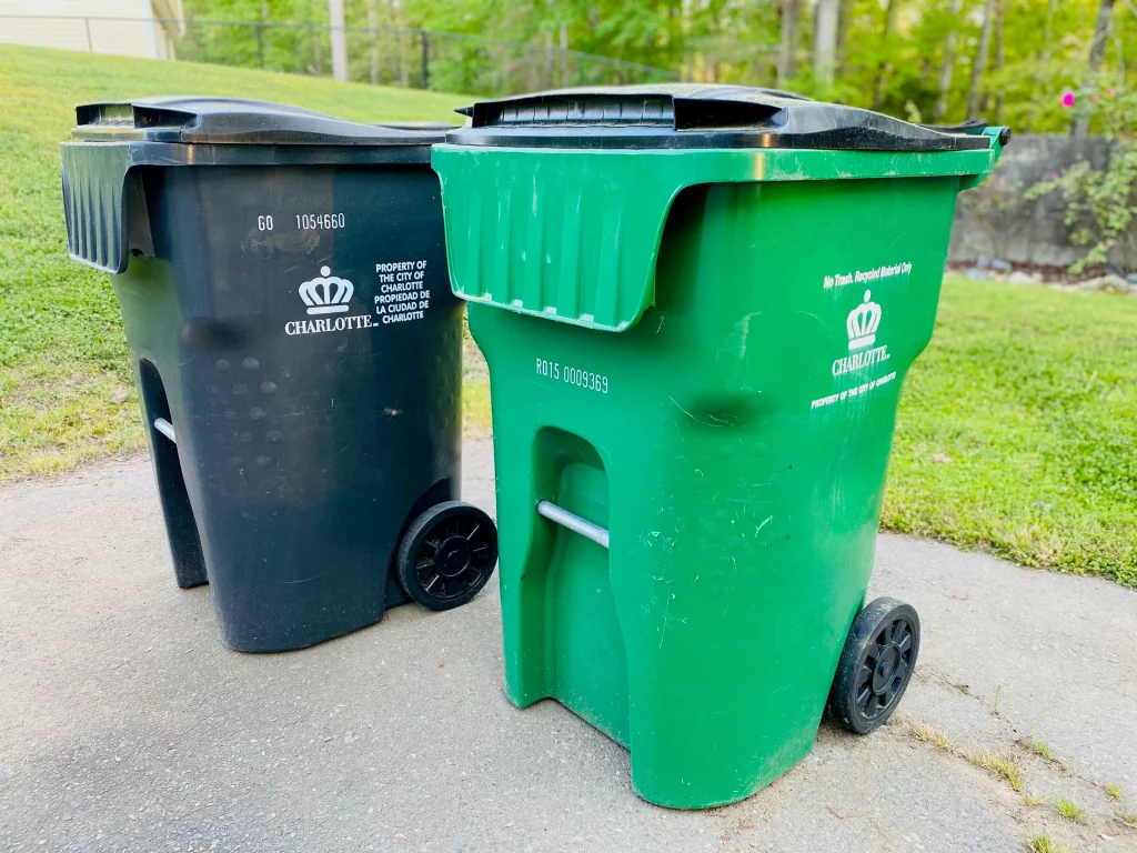 City of Charlotte, NC trash pickup